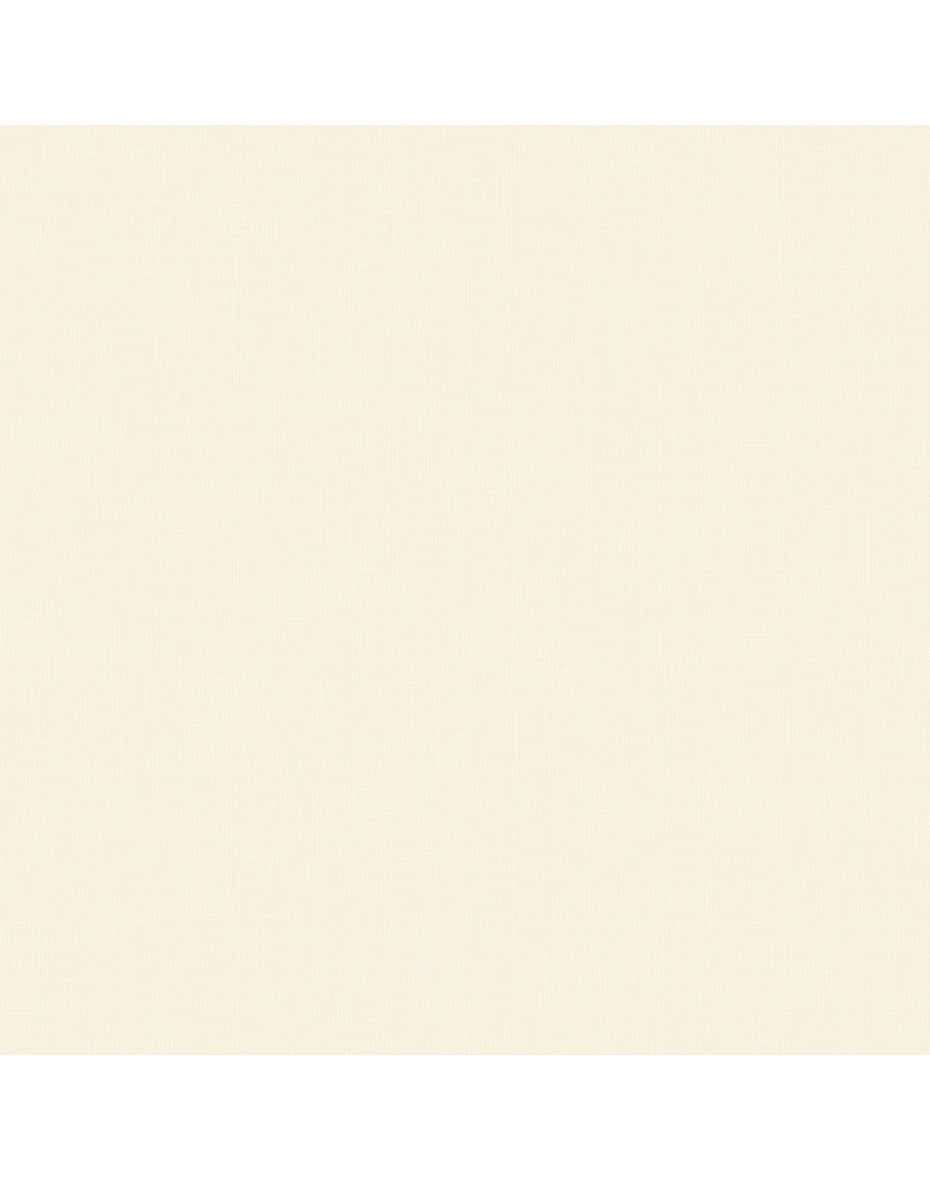Tapeta 102295 s textilným vzorom - jemne žltá